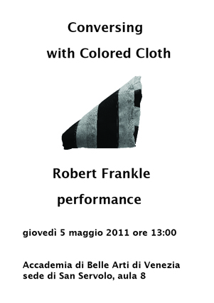 Conversing with Colored Cloth Performance