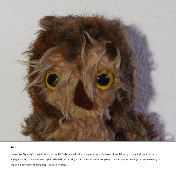 Teddy Fantasy Owly